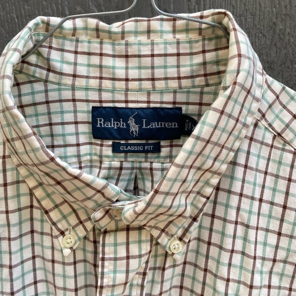 lot of 2 ralph lauren classic fit plaid button shirt 2xl - Picture 9 of 11
